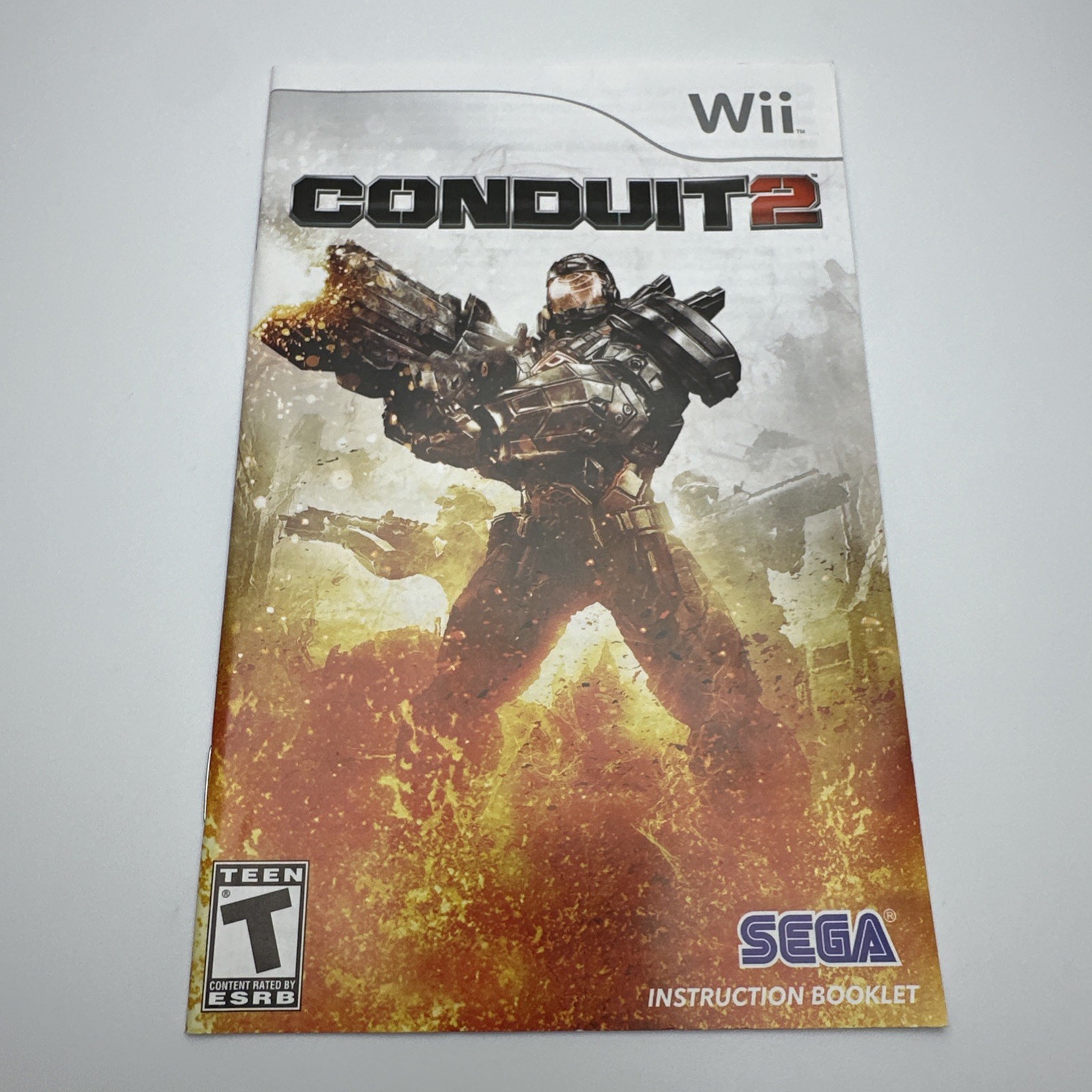 Conduit 2 (Nintendo Wii, 2011) Complete CIB w/ Manual – Tested – MINT CONDITION