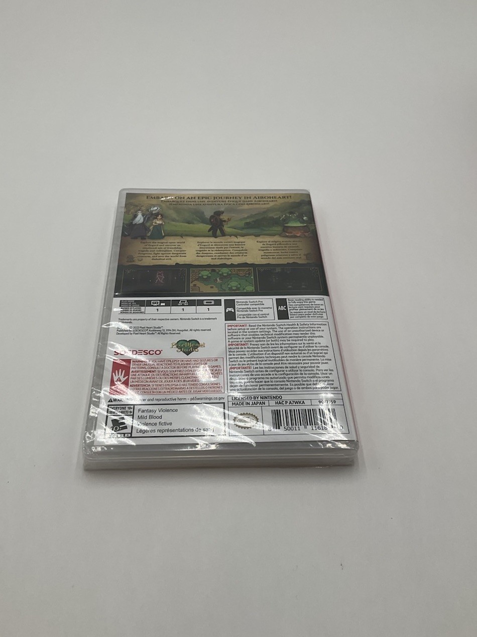 Airoheart – Nintendo Switch New Sealed