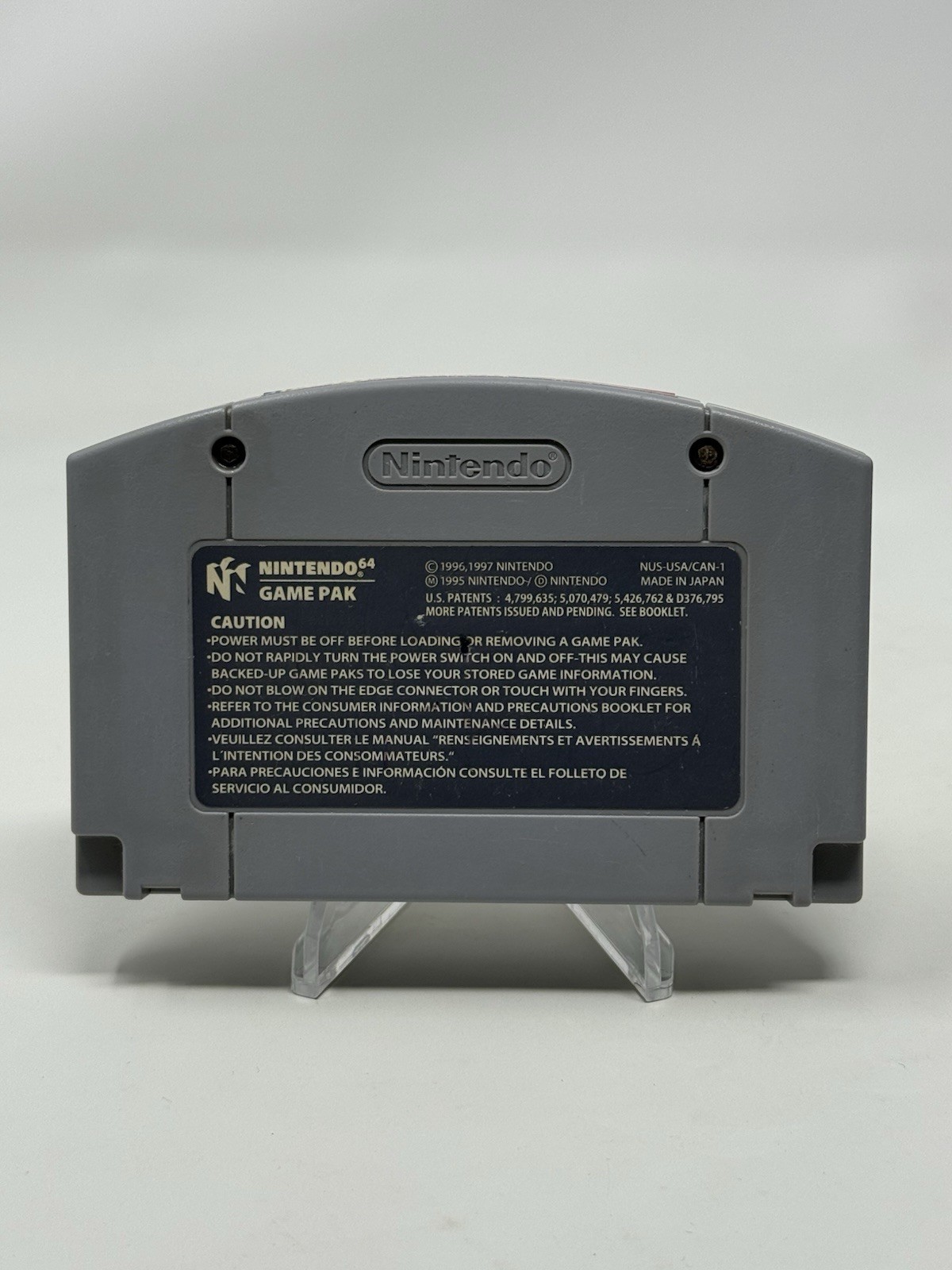 Dr. Mario N64 Nintendo 64 Authentic Game Cartridge Cleaned Retro Super Fun Kids