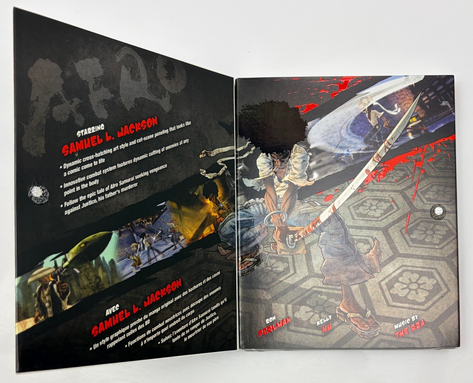 Afro Samurai (Sony PlayStation 3, 2009) PS3 w/ Slip Cover *New & Factory Sealed*