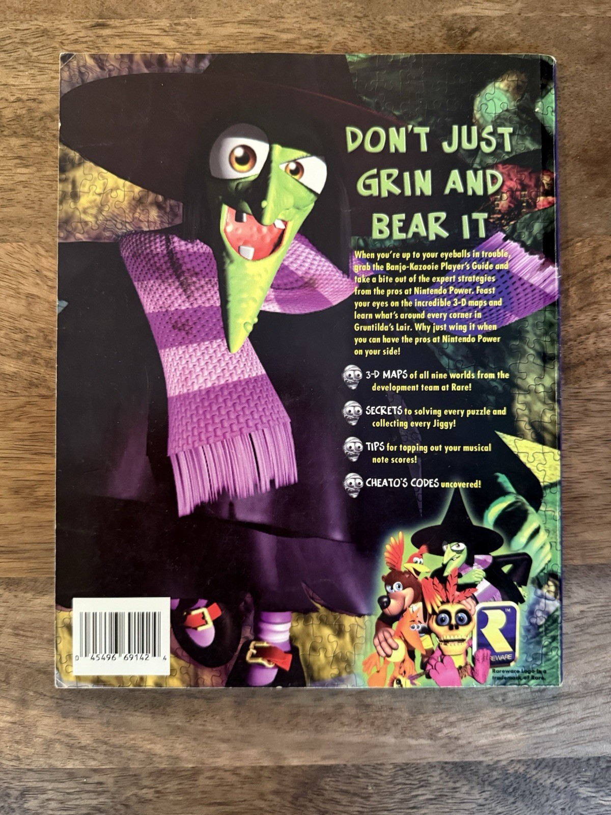 Banjo-Kazooie Official Nintendo Power Player’s Guide for N64