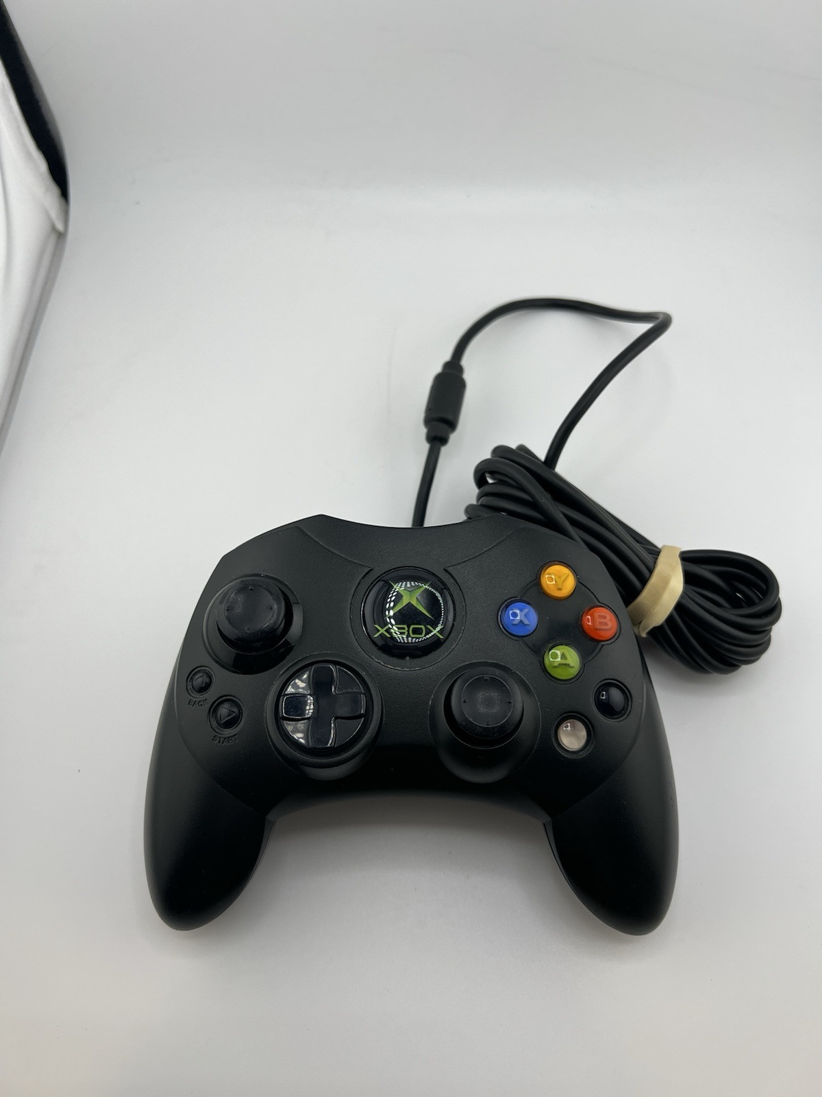 Xbox Original S Wired Controller Microsoft Official OEM X08-69873 ~ Tested
