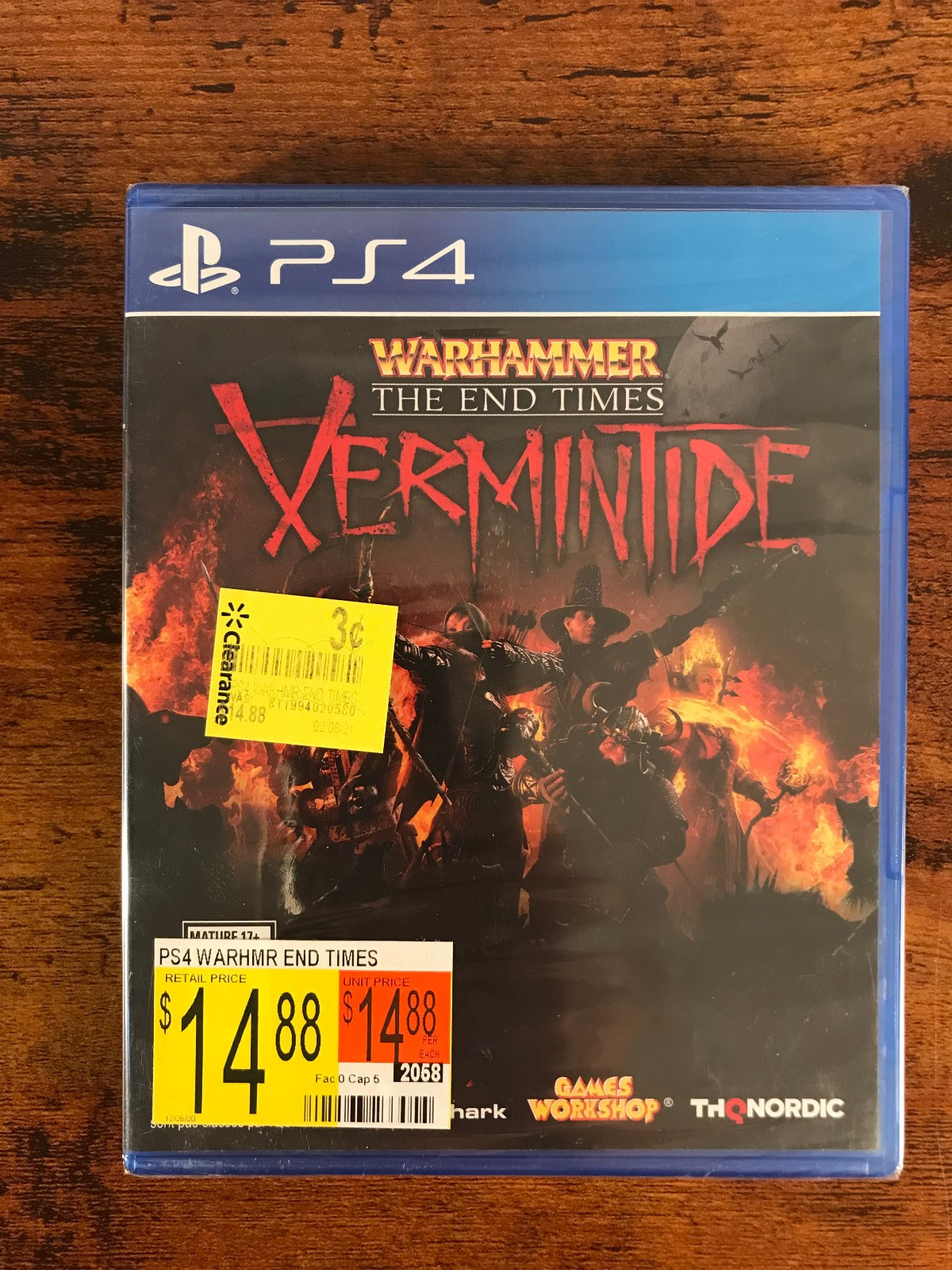 Brand New – Warhammer The End Times: Vermintide PlayStation 4 / Sony PS4 Sealed