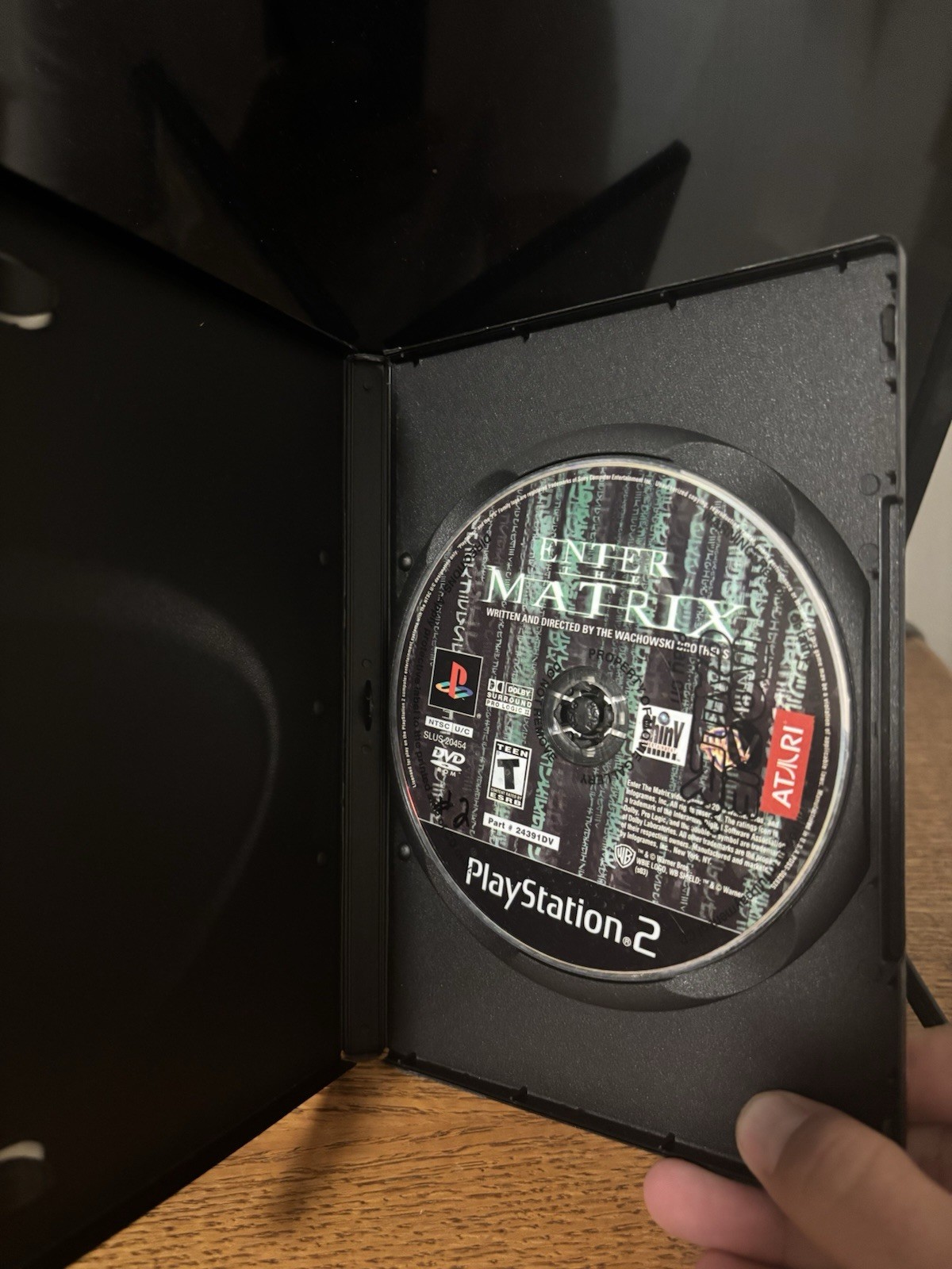 Atari Enter the Matrix Sony PlayStation 2 PS2 T-Teen NTSC-U/C (US/Canada)