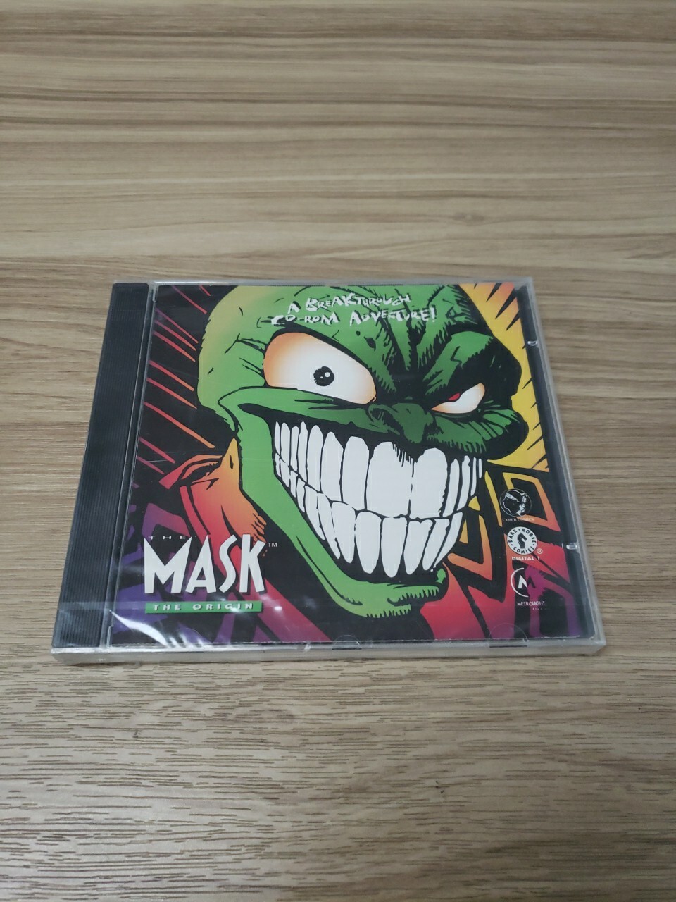 The Mask The Origin by Dark Horse Comics Vintage PC MAC Game Sealed 1994 CD-ROM