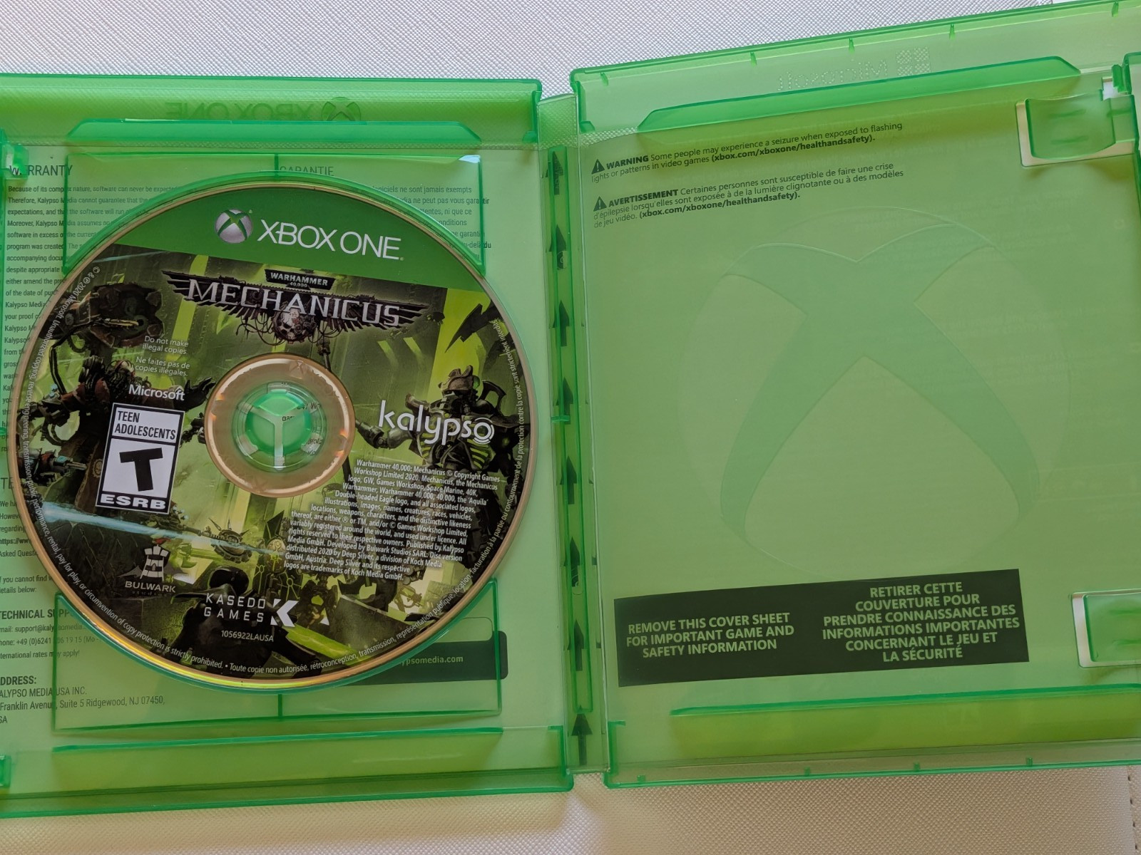 Warhammer 40K: Mechanicus (Microsoft Xbox One, 2018) Complete CIB – Tested