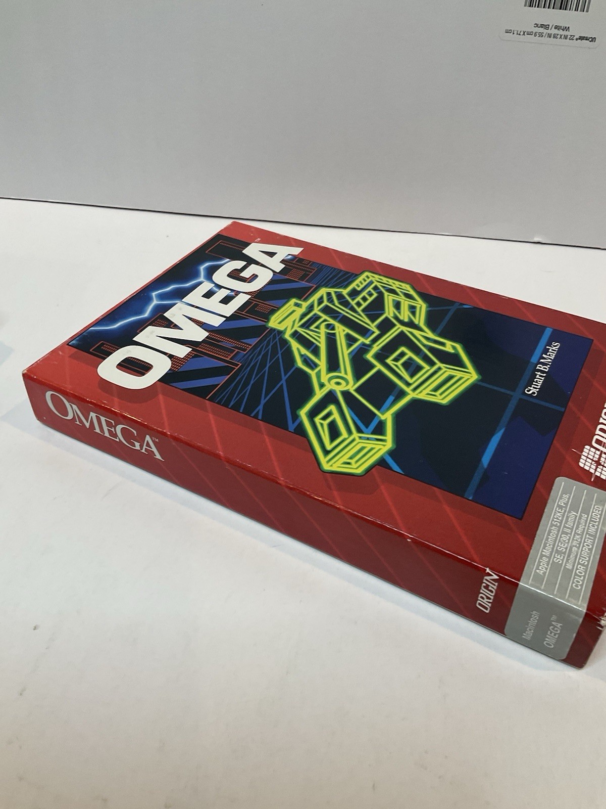 Vintage Macintosh Simulator Software Omega ORIGIN Systems