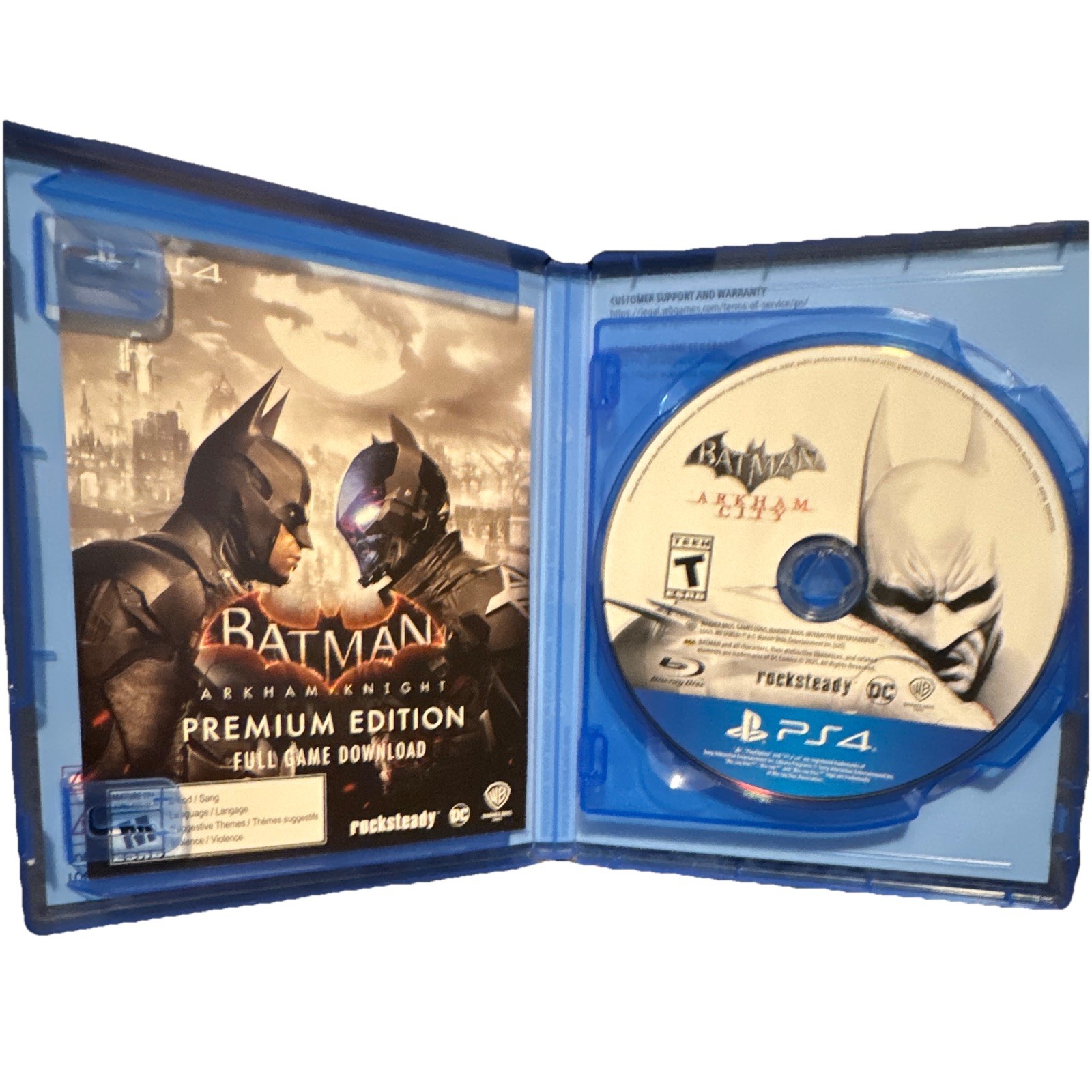 Warner Bros. Batman: Arkham Collection Premium Edition PS4 NTSC-U/C Teen