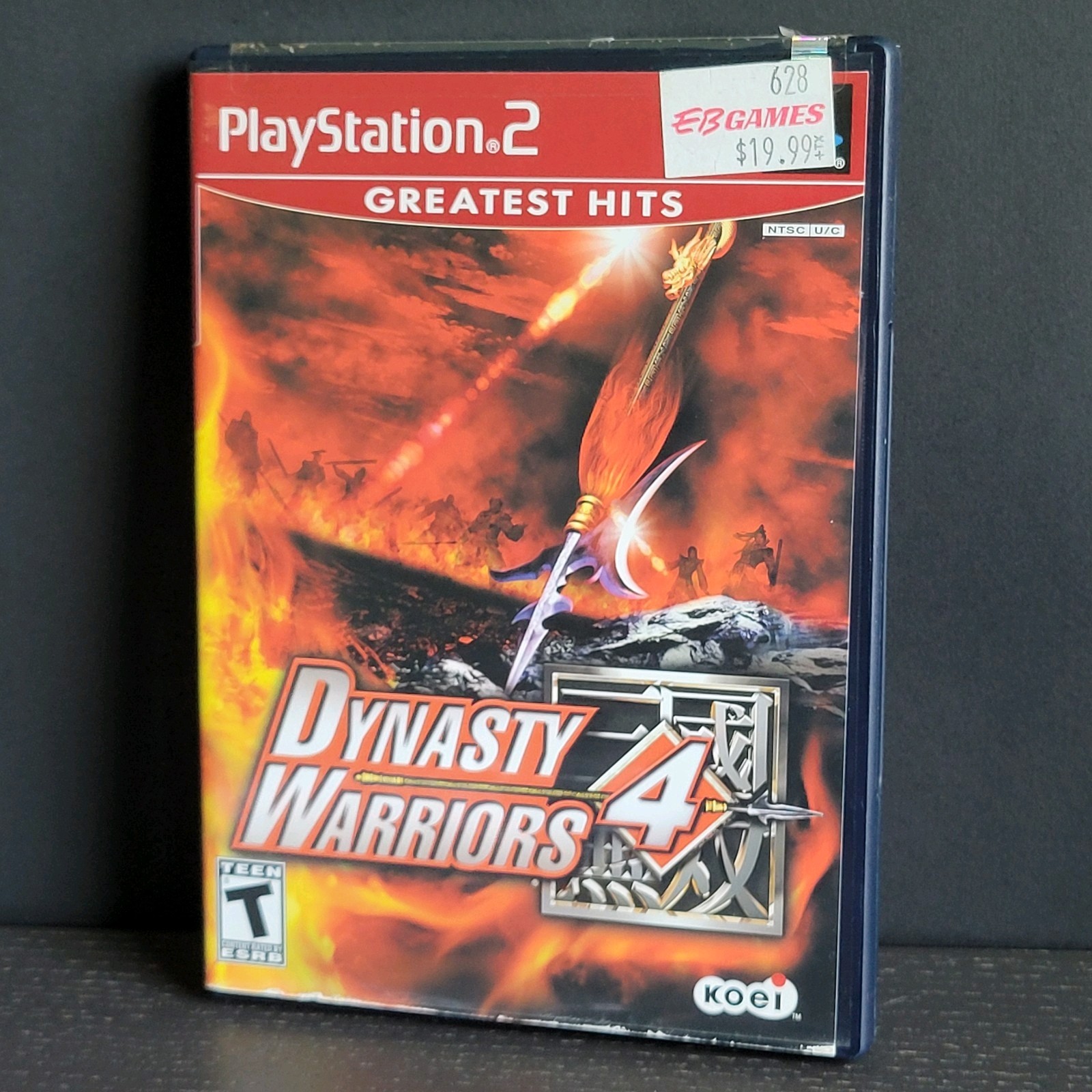Dynasty Warriors 4 Greatest Hits (PS2, KOEI, 2003)
