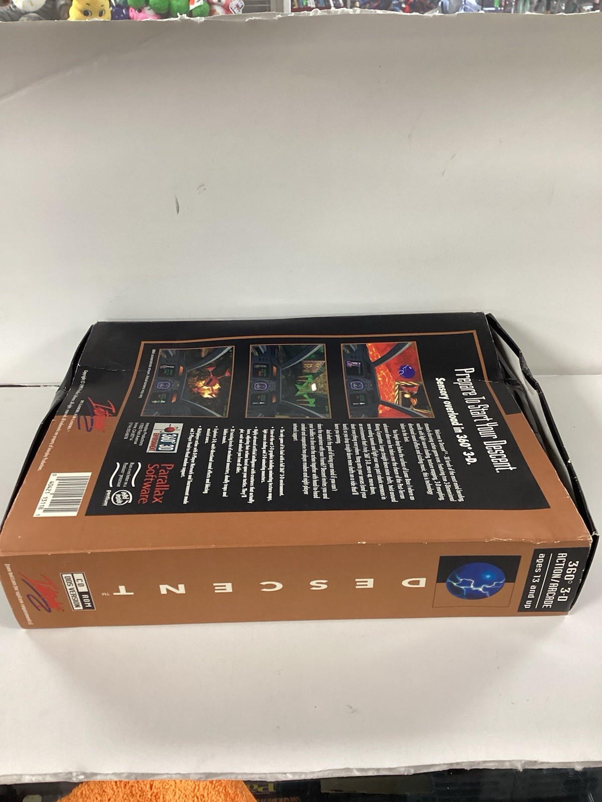 PC Game Descent CD-ROM Big Box – 1995 Interplay