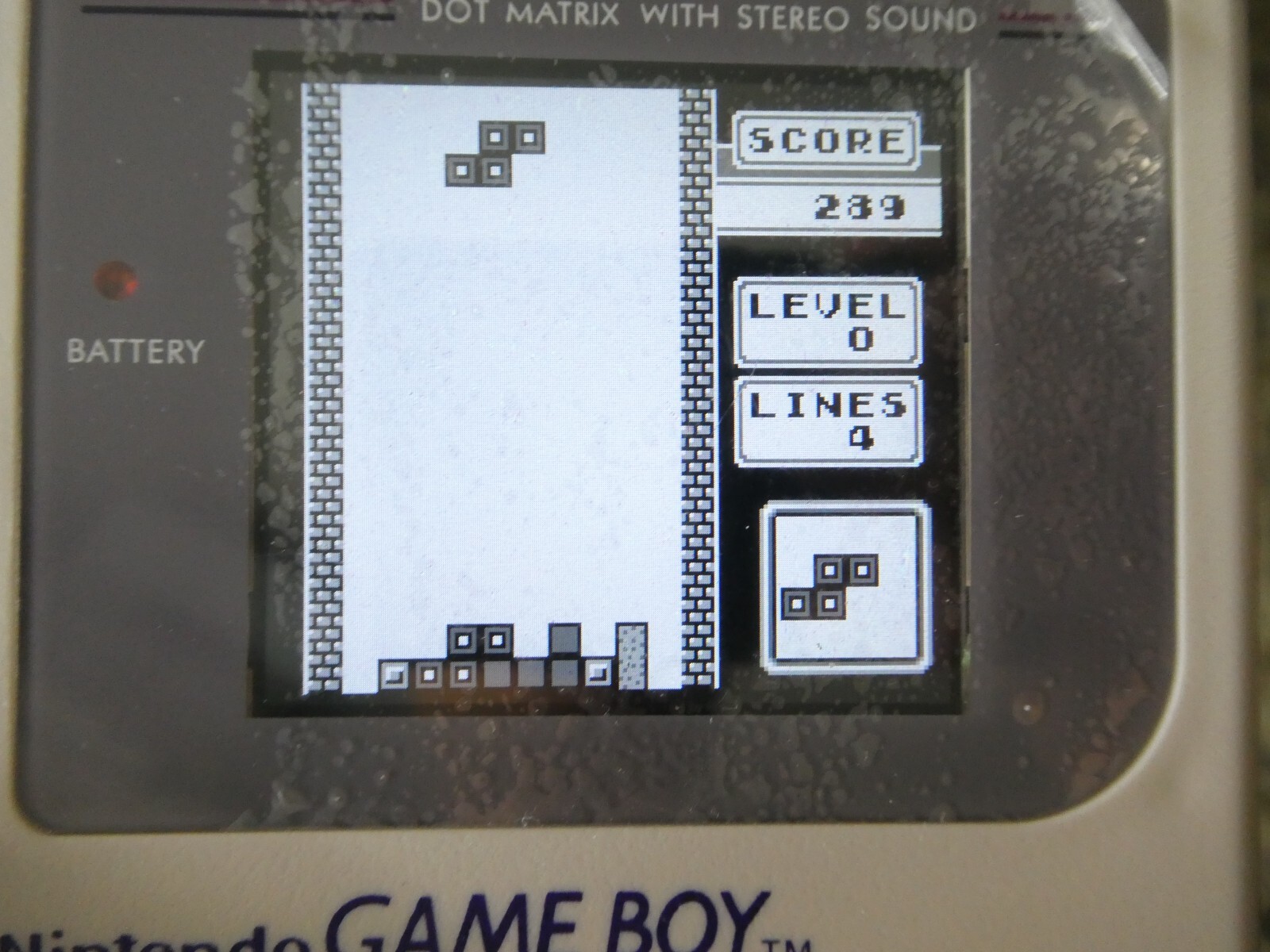 Tetris (Nintendo Game Boy, 1989) DMG-104CHN Tested and working Hard to Find