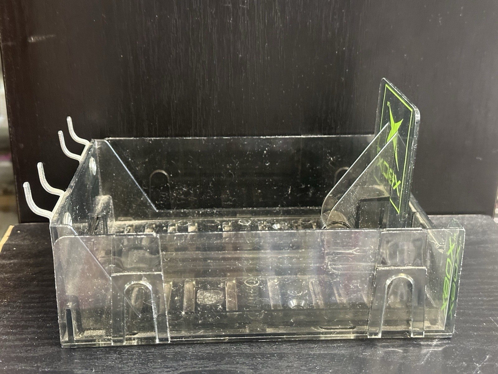 Original XBOX Store Display Pusher Tray Game Holders. T-B