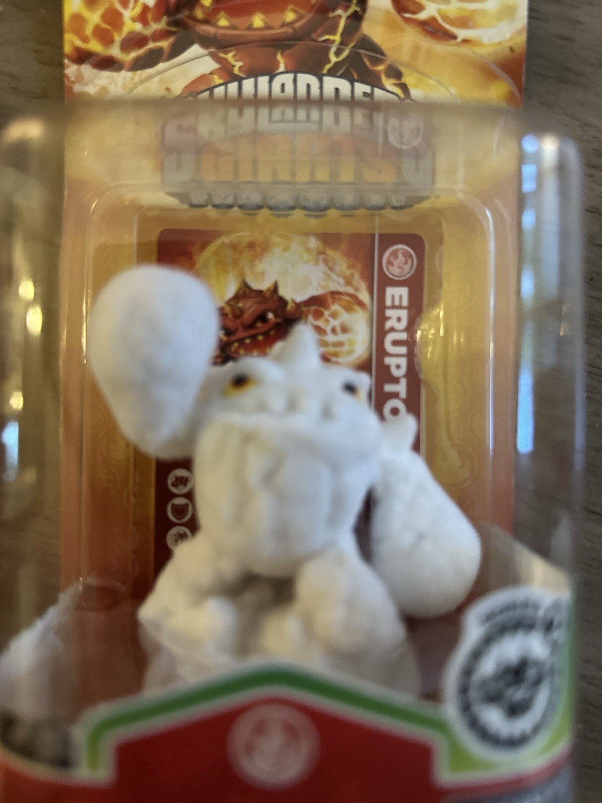 RARE FLOCKED Activision Skylanders Giants Eruptor Series 2 Character Figure 2012