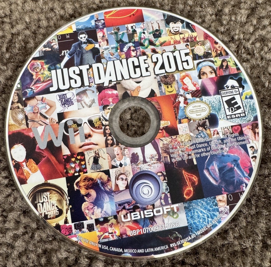 Just Dance 2015 (Nintendo Wii, 2014)