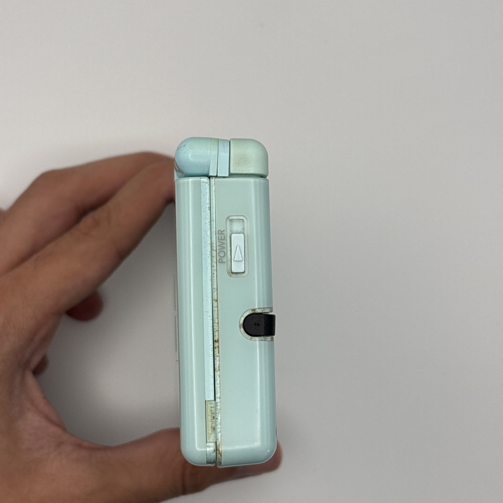 Nintendo DS Lite Jp Handheld Blue Turquoise Tested And WorkingMatching GBA Cover