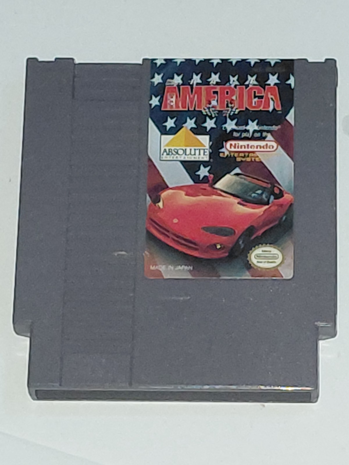 Rare Race America NES Nintendo. Authentic Tested. Cartridge Only. Clean Label