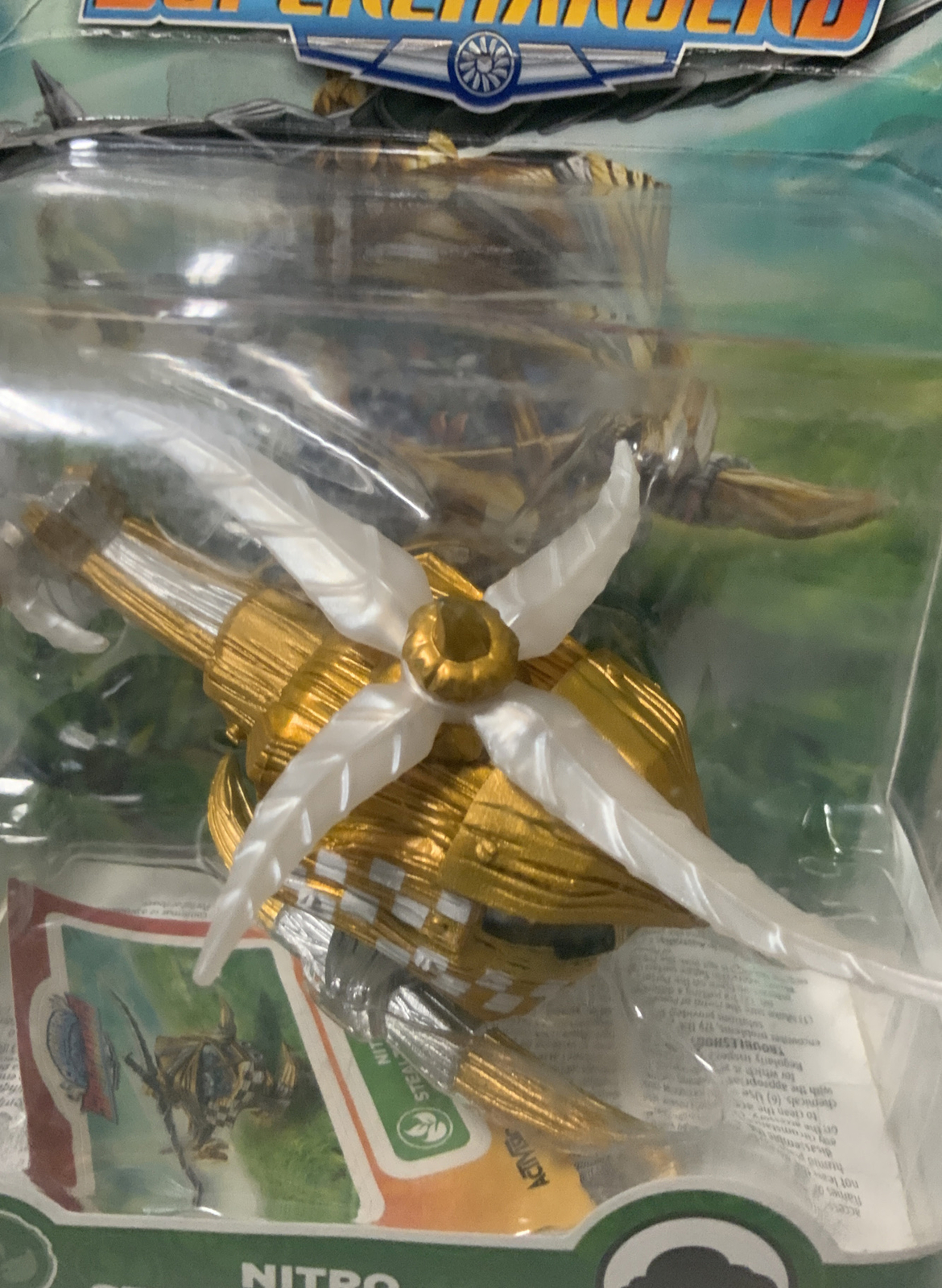 🔰 Skylanders Superchargers Nitro Stealth Stinger 🆕 Distressed Box
