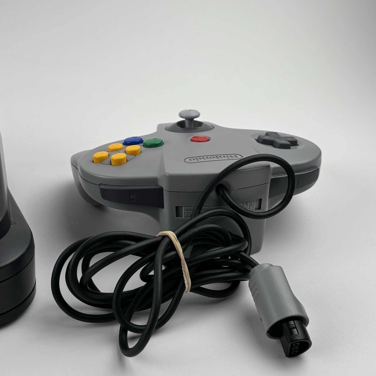 Nintendo 64 N64 Black Console Bundle With 2 Controllers 4 Games Tested Working
