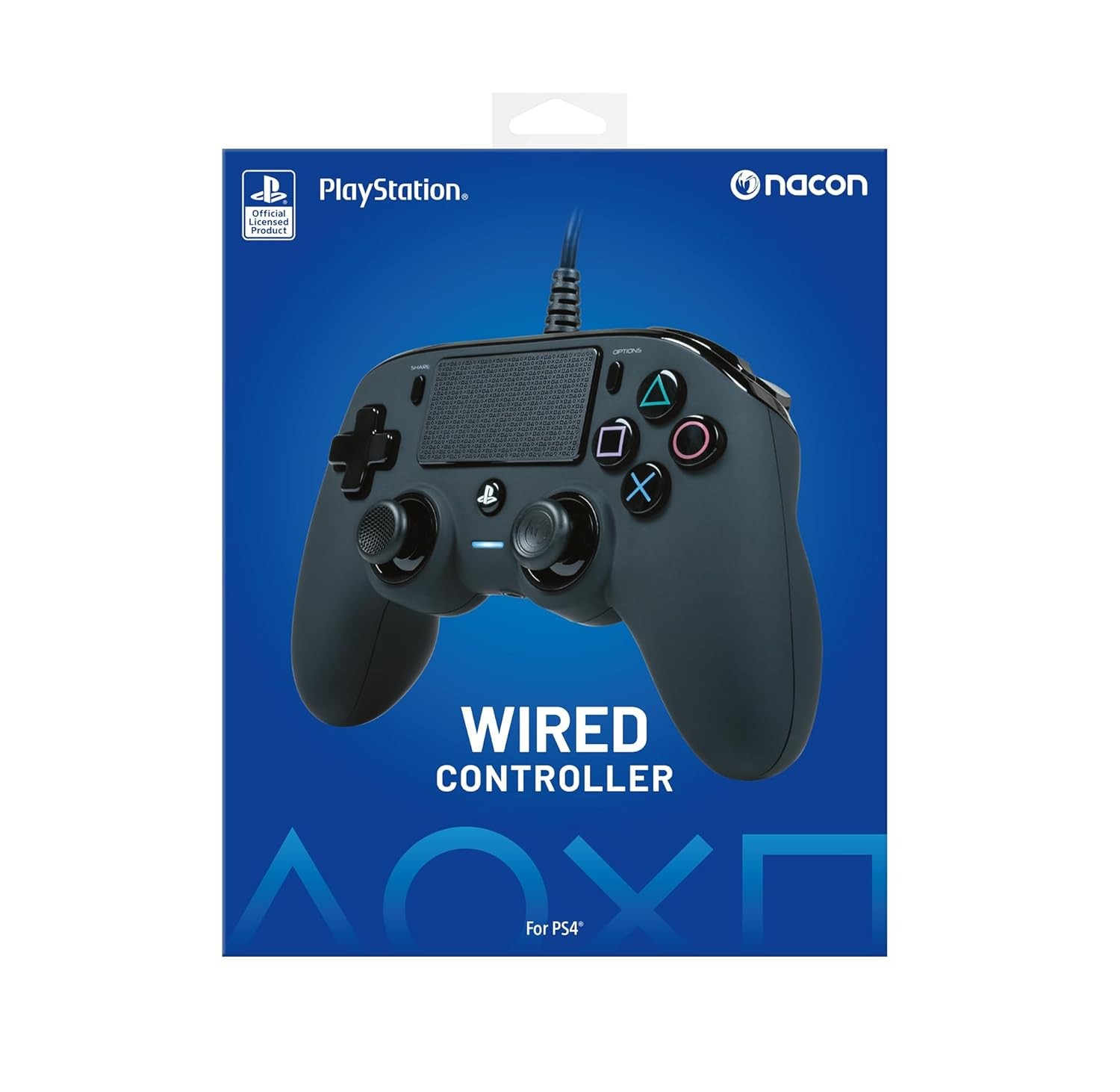 Nacon WIRED Controller for PlayStation 4 & PC – Black (50-1789-01)™