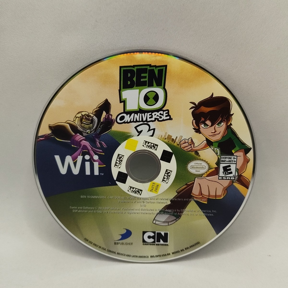 Ben 10: Omniverse 2 (Nintendo Wii, 2013) DISC ONLY Tested And Working CN Cartoon