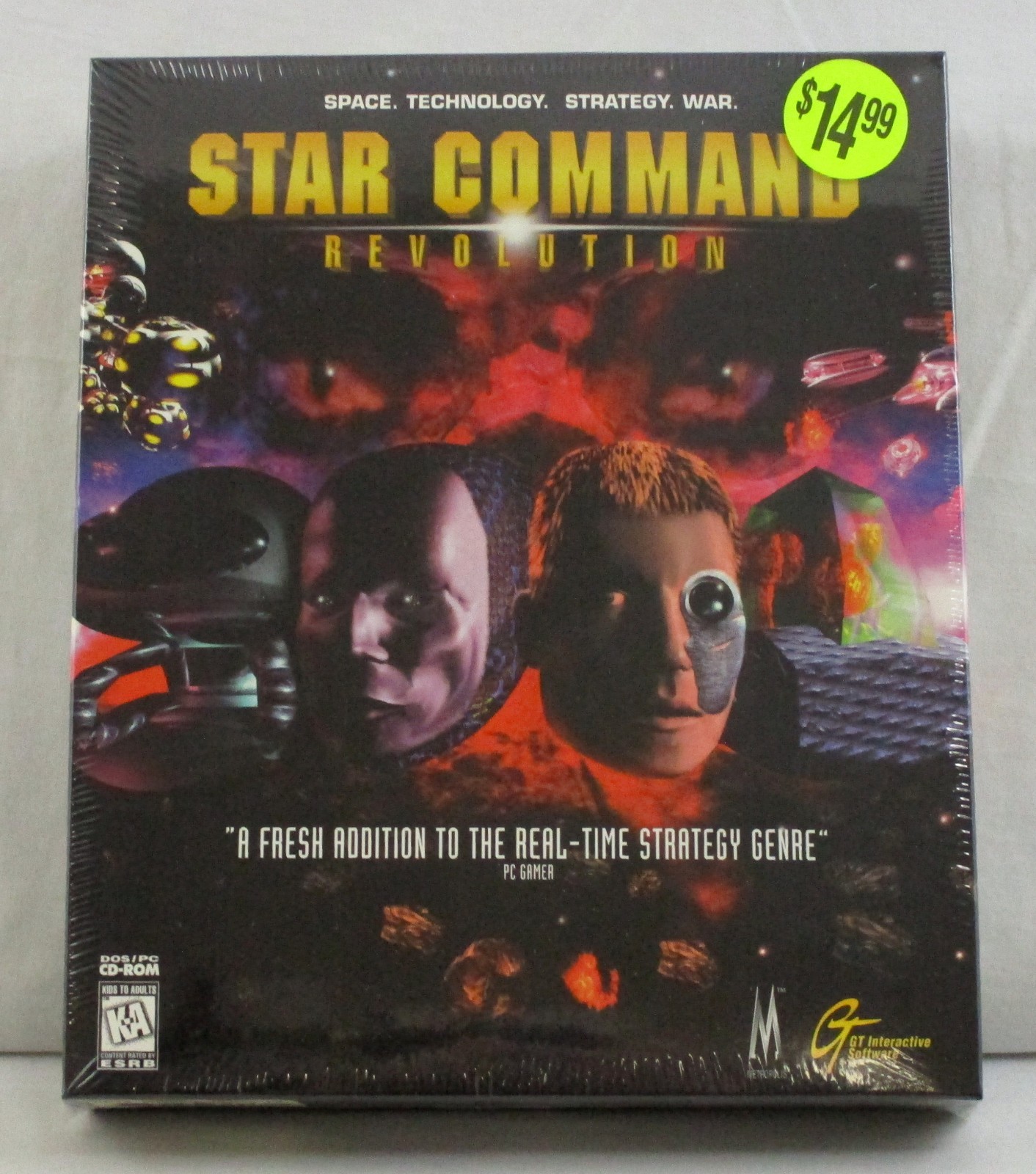 Star Command: Revolution Computer Game PC CD-ROM GT Interactive 1997 SEALED