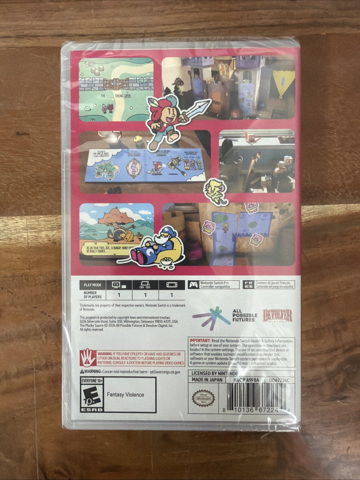 The Plucky Squire – Standard Ed. Nintendo Switch US Version – FREE US SHIPPING