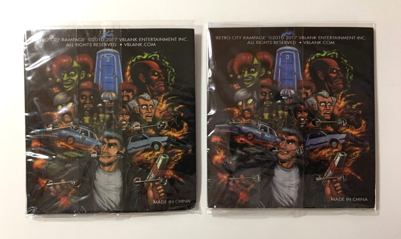 Lot of 2 – Vblank Retro City Rampage 5 Button Set – New Sealed NIP – US Seller
