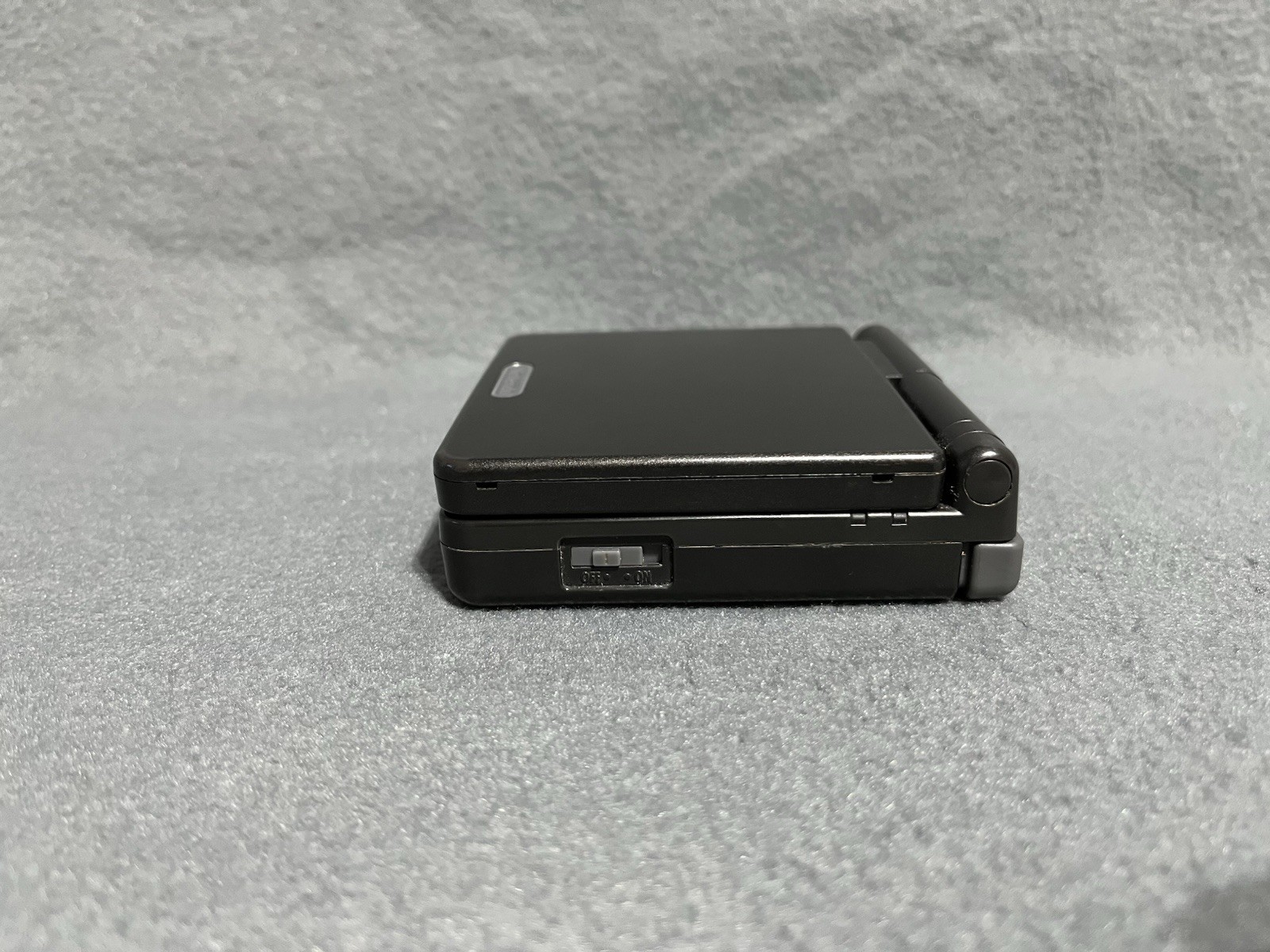 Nintendo Game Boy Advance SP GBA Black Handheld Console AGS-001 w/ Kirby Mirror