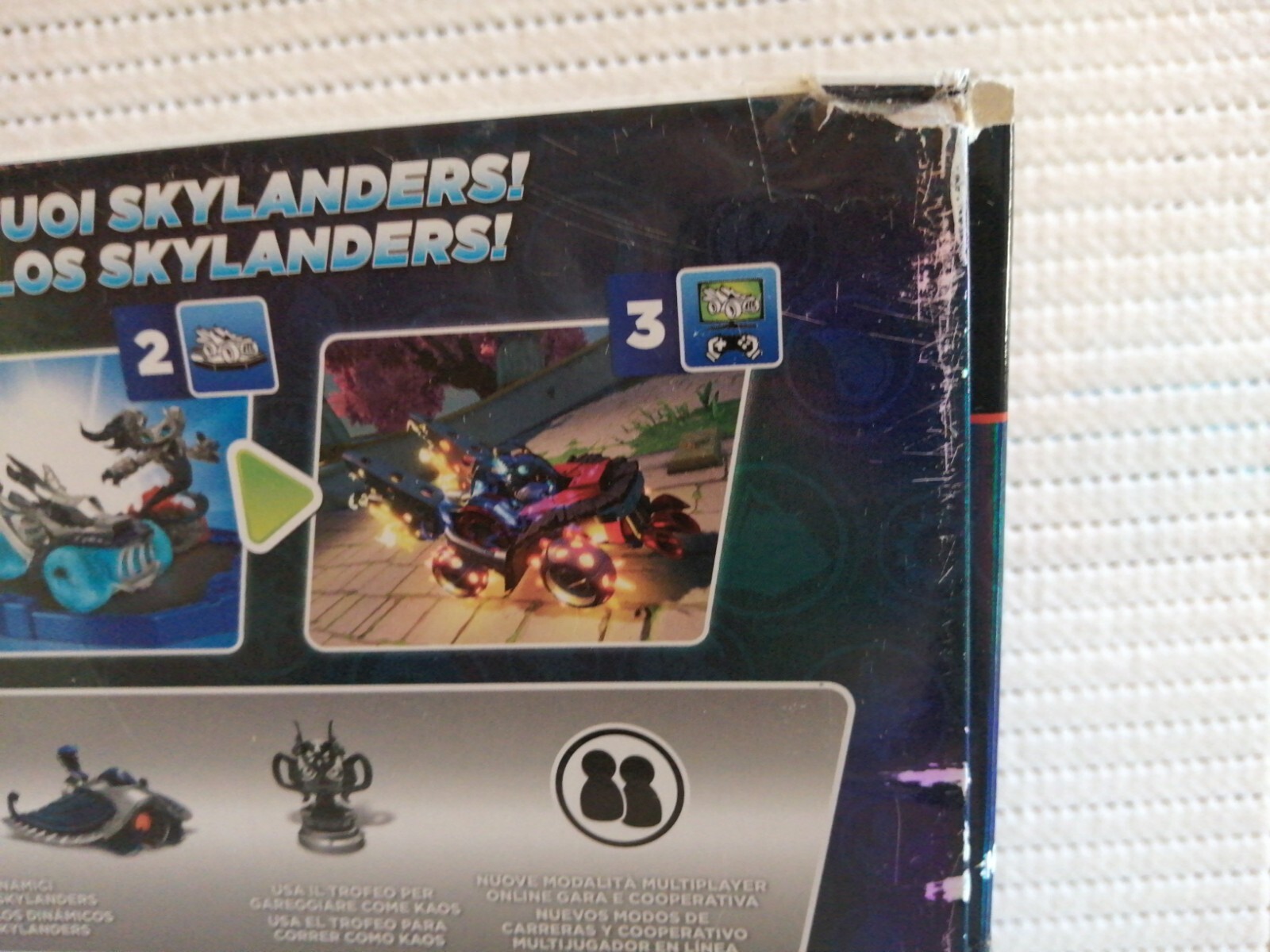 Skylanders SuperCharger Dark Edition Starter Pack per Play Station 3 nuova