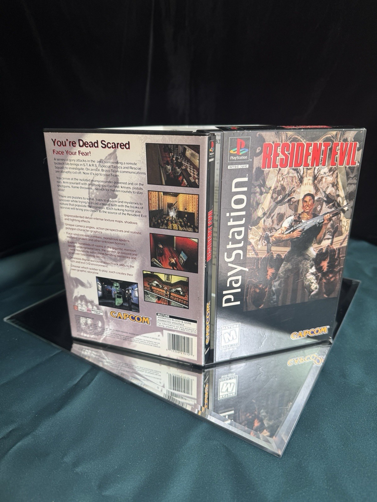 PS1 Resident Evil Longbox Sony PlayStation 1, 1996