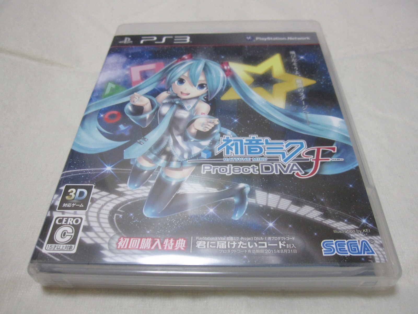 7-14 Days to USA. W/Senbon Sakura Card PS3 Hatsune Miku Project DIVA f Japanese
