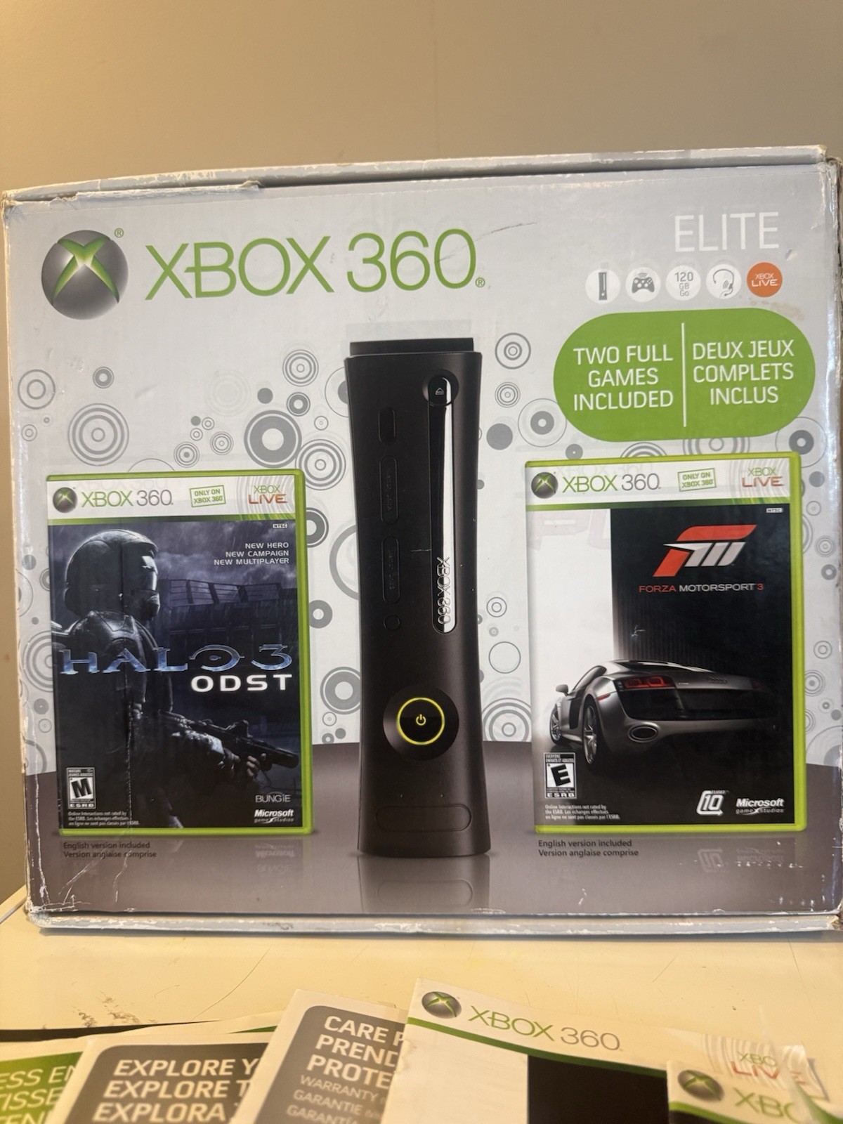 Microsoft Xbox 360 Elite 120GB Console – Black