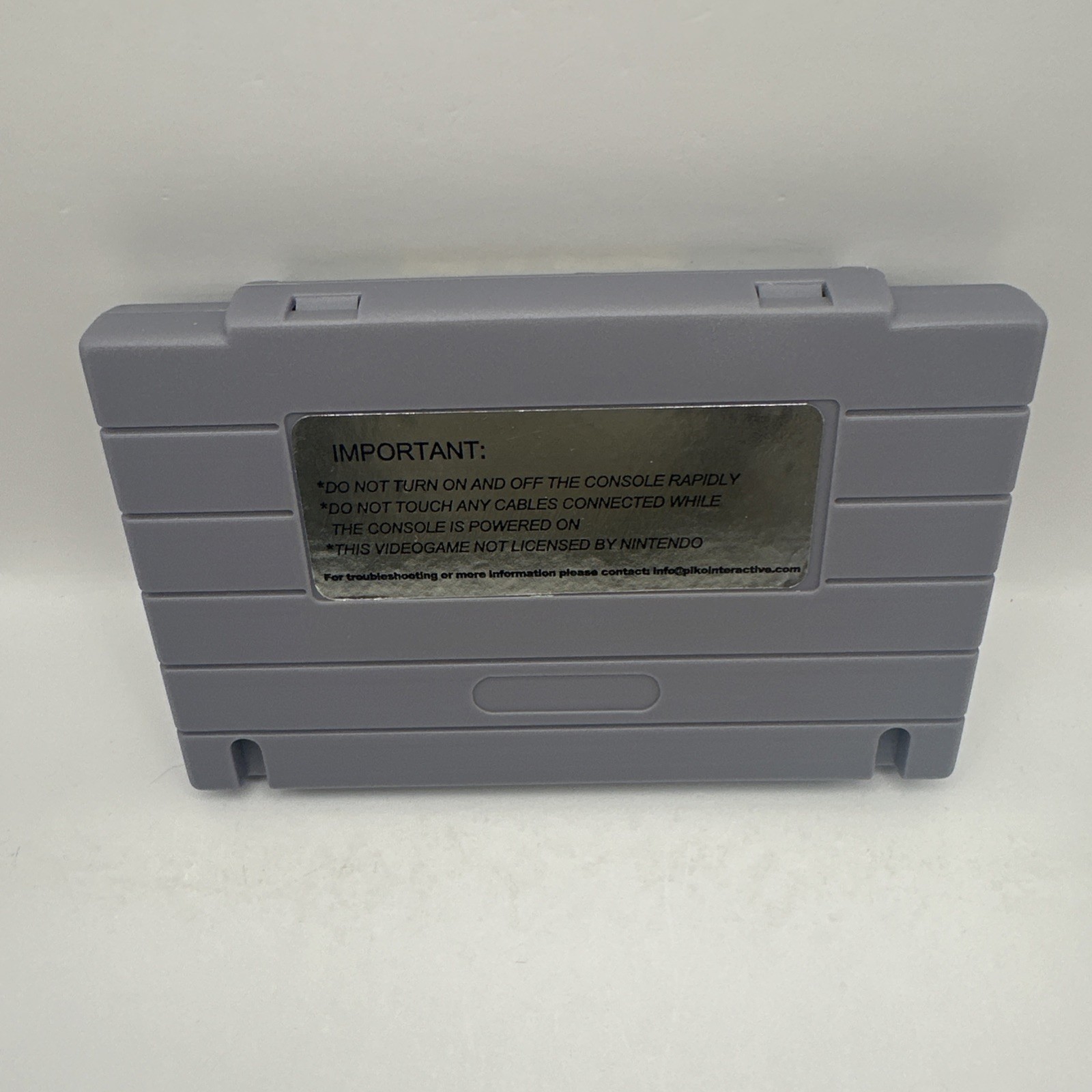 Super 4 in 1 Multicart Nintendo SNES Piko Interactive Near Mint Item Play On