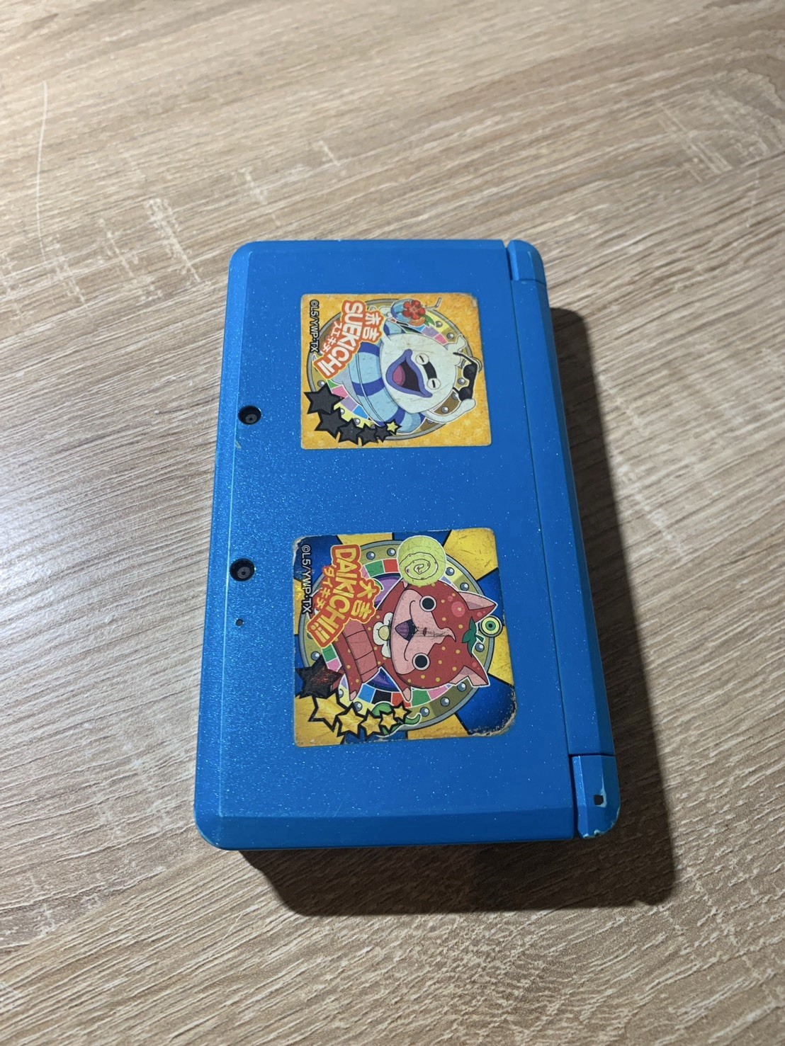 1129 Nintendo 3DS Light Blue For Parts