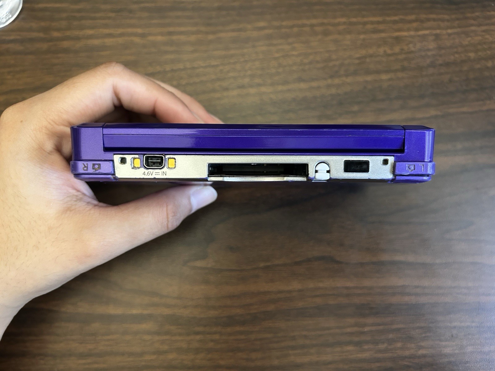 USA VERSION Nintendo 3DS Handheld System tested/working-midnight purple (B)