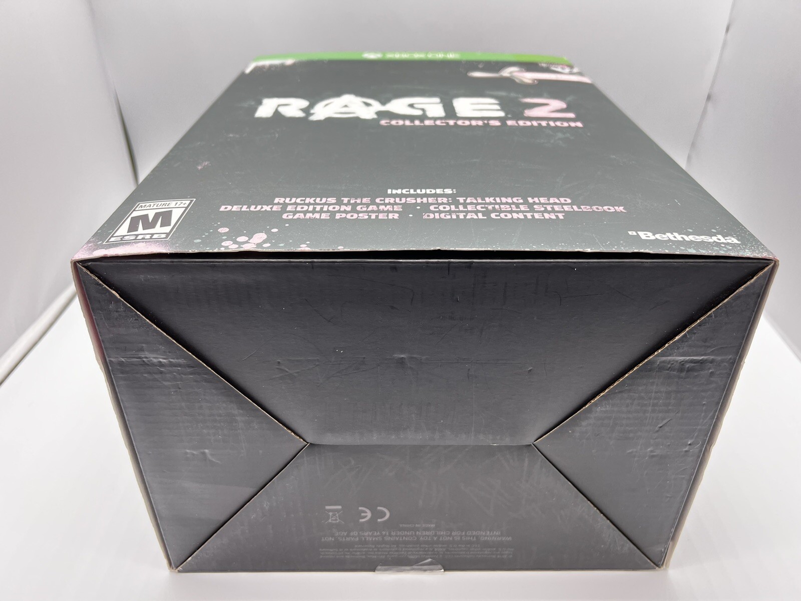 Ruckus The Crusher Head Figure Rage 2 Collector Edition XBOX ONE