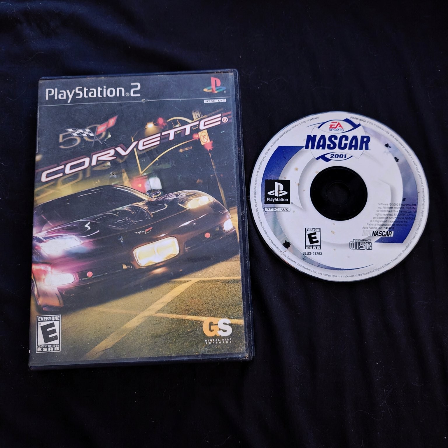 50 Years Corvette Standard Case PlayStation 2 PS2 NTSC U/C Global Star