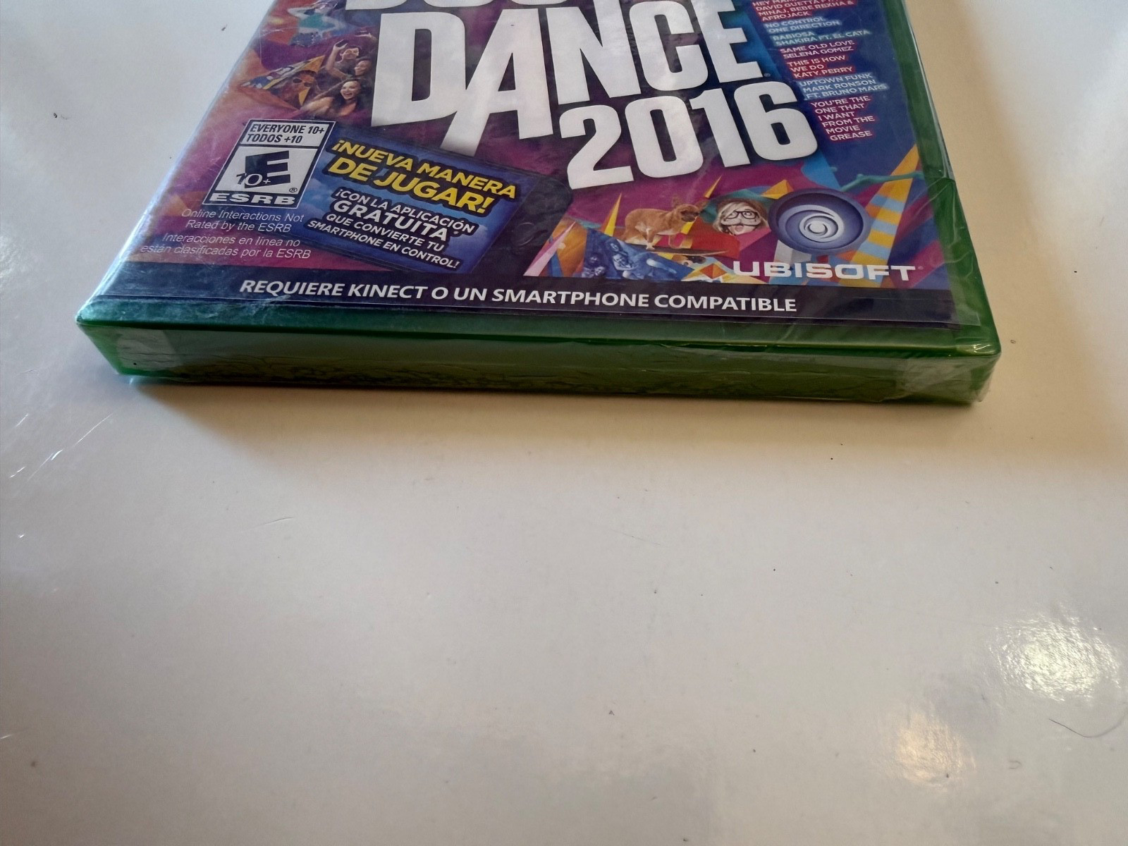 Just Dance 2016 Microsoft XBOX ONE New Factory Sealed Ubisoft Spanish Edition X1