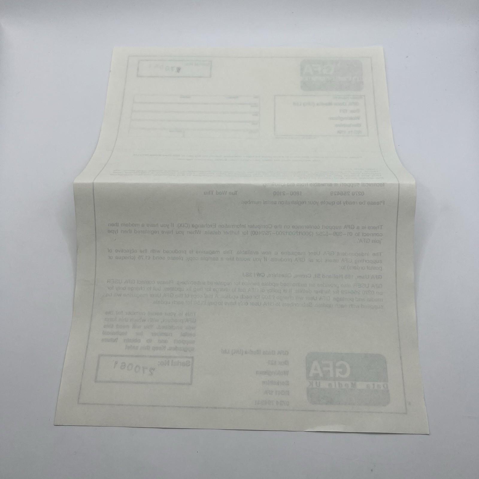GFA Mission Control Productivity Shell Environment Atari ST Rare Utility PAL