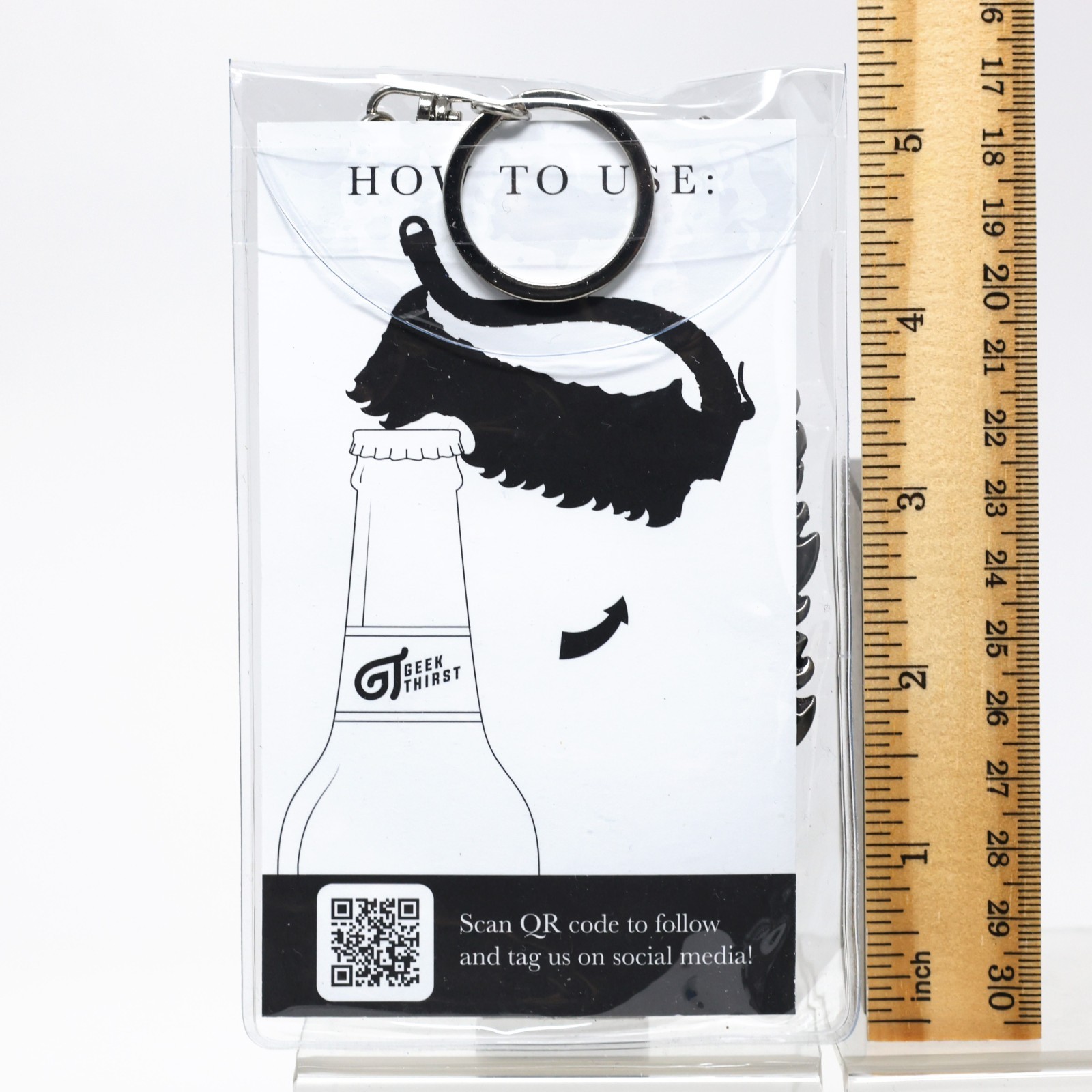 Bloodborne Saw Cleaver 4.5″ Bottle Opener Figure Keychain Metal Collectible