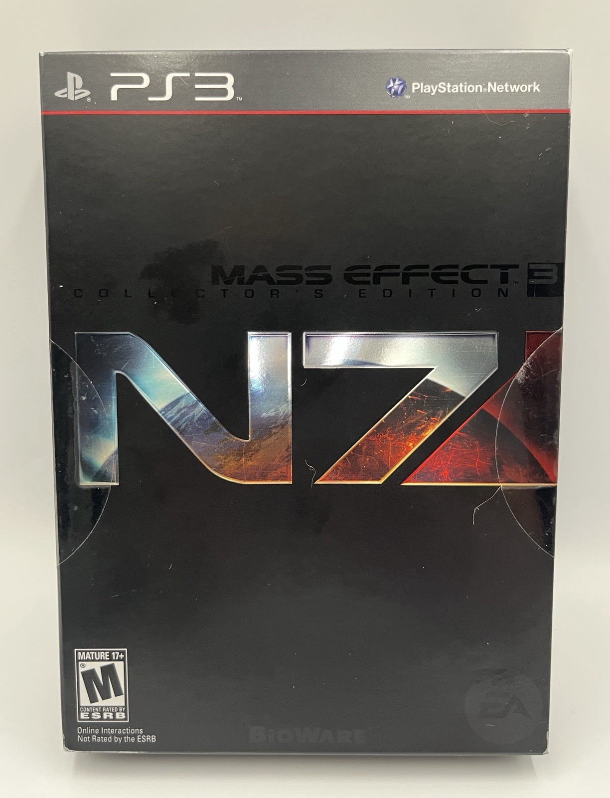 PS3 Game Mass Effect 3 N7 Collector’s Edition Brand NEW 2012 Region 1 USA!