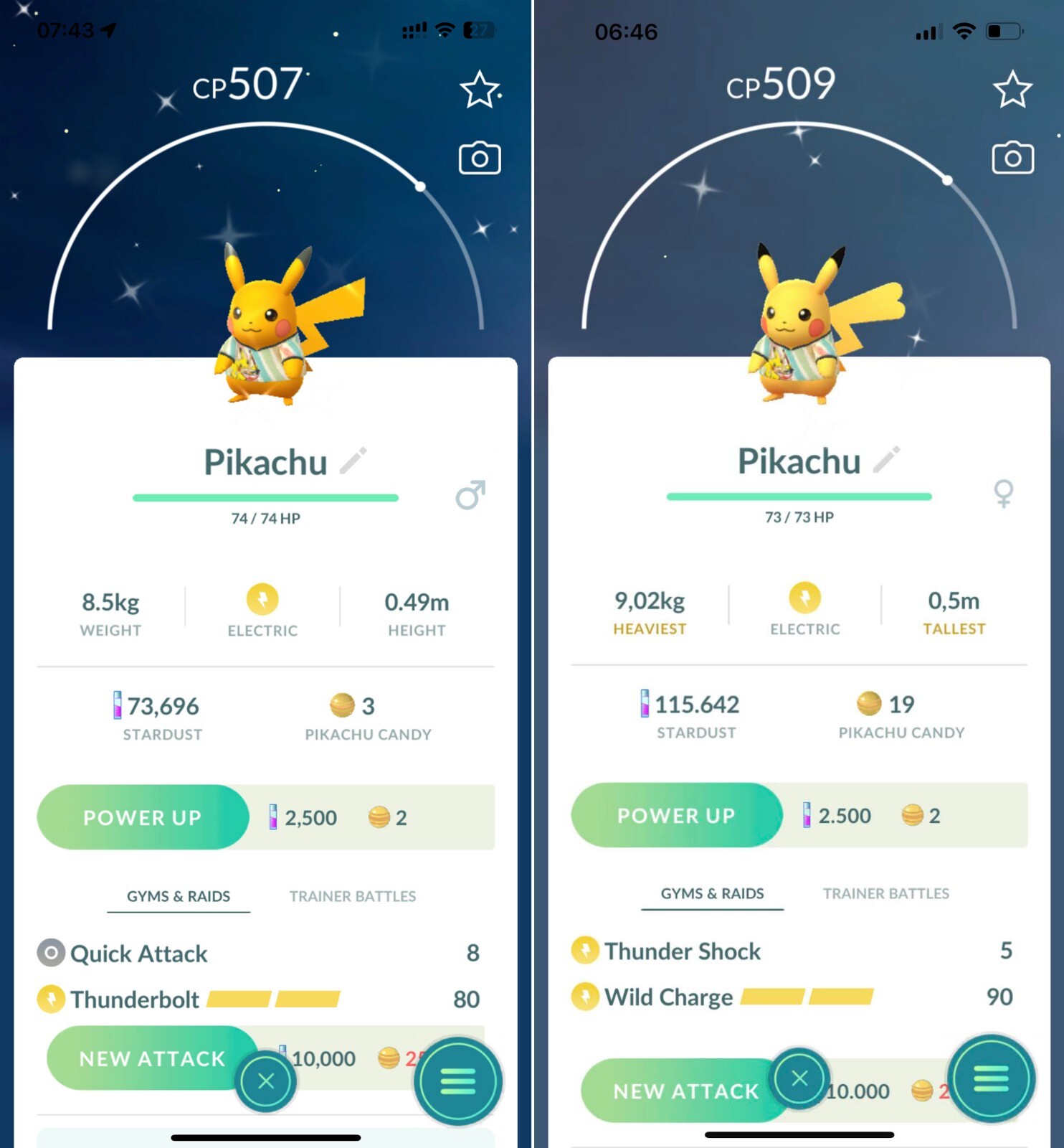 Shiny World Championships 2023 Pikachu Male Female – Trade – Read Description