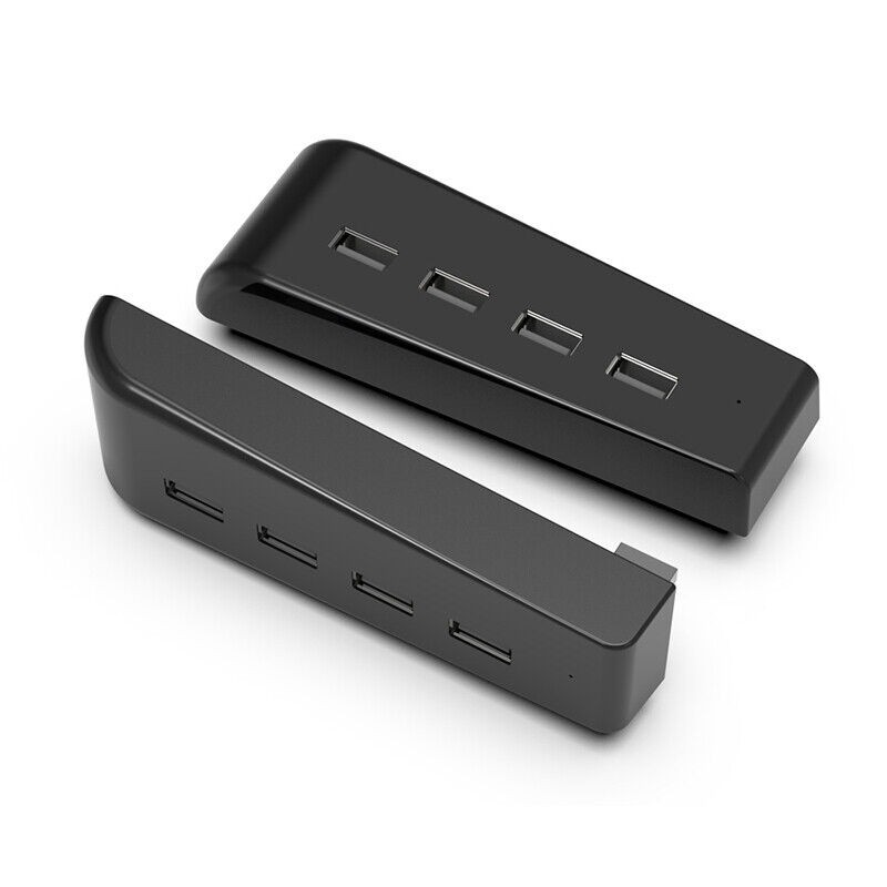 USB 2.0 Data Transmission HUB Expander Charger Splitter For PS5/PC/PS4 Console A