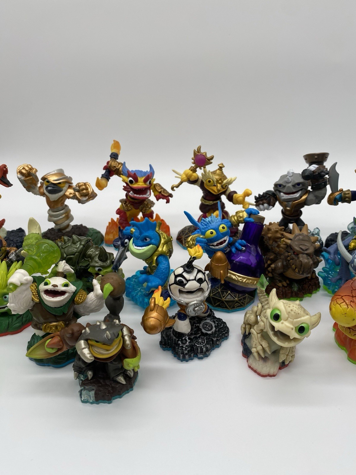 Huge Skylanders Lot Swap Force Kickoff Eruptor Funny Bone Bash Scorp Grilla