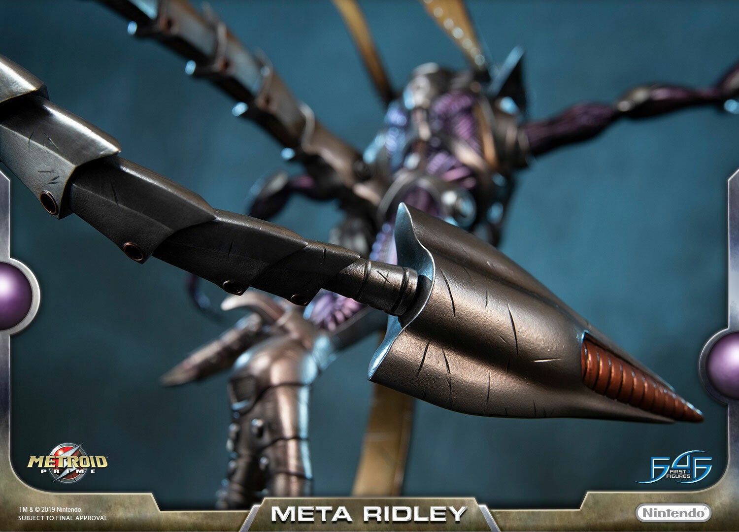 First4Figures Metroid Prime Meta Ridley Standard Edition Mint in Box SEALED