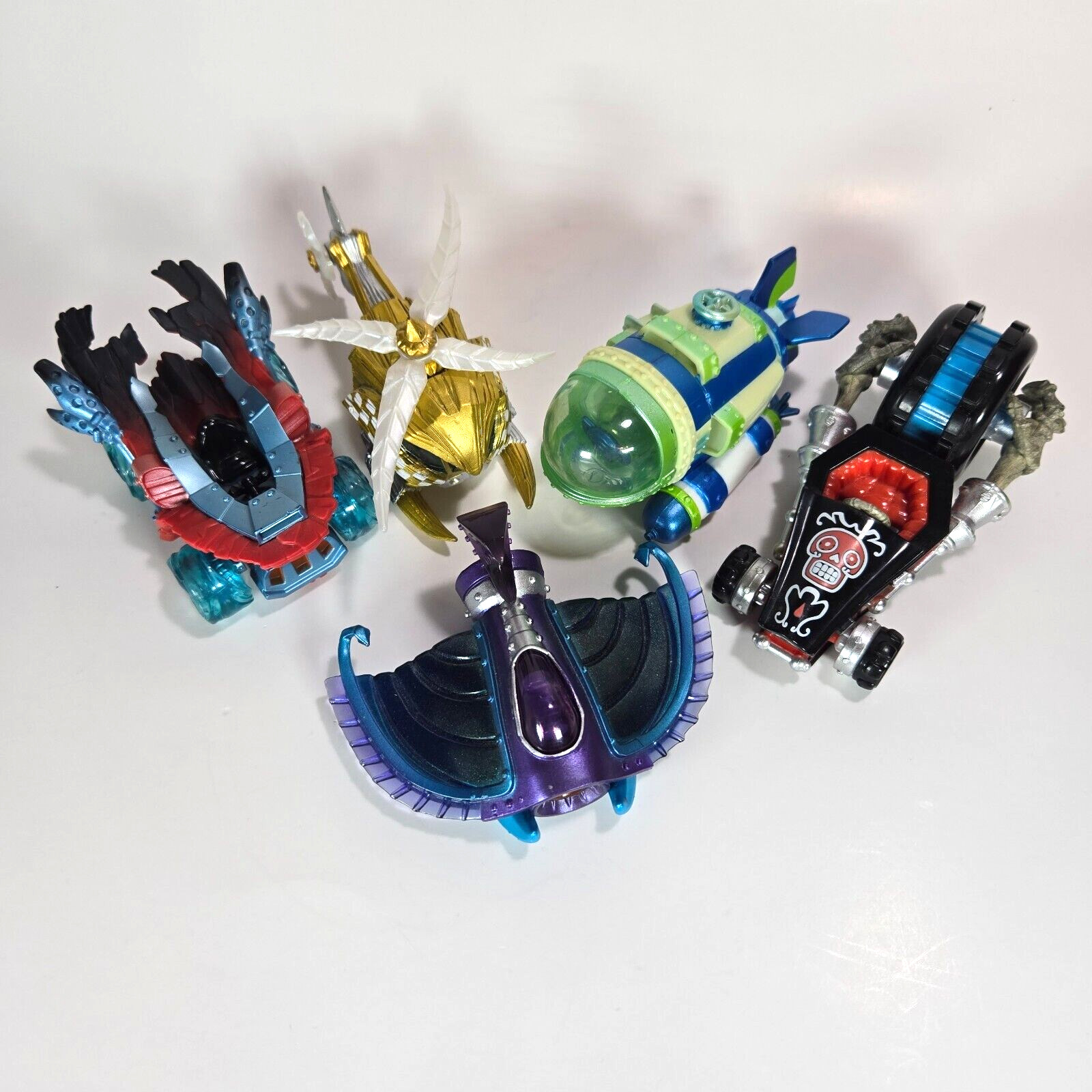 Skylanders SuperChargers Figures Lot of 5 Car Vehicles Activision