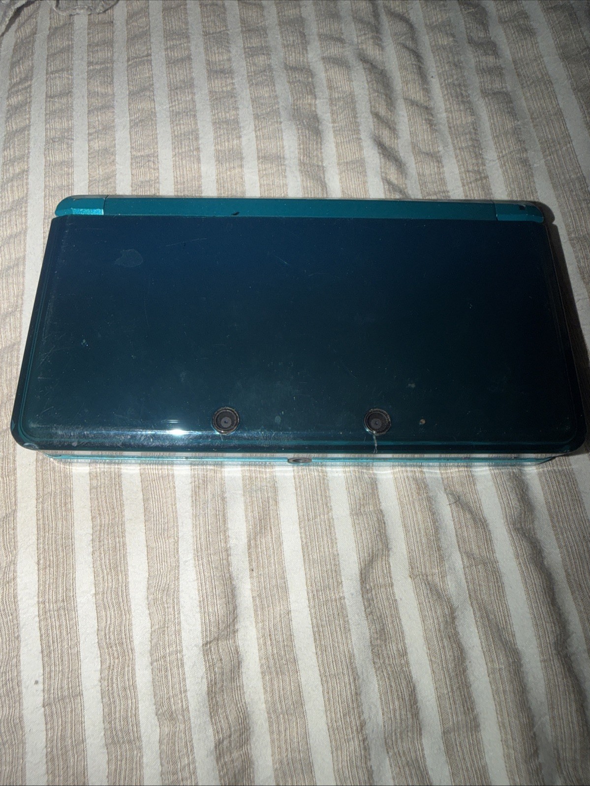 Nintendo 3DS Aqua Blue Handheld Console System CTR-001
