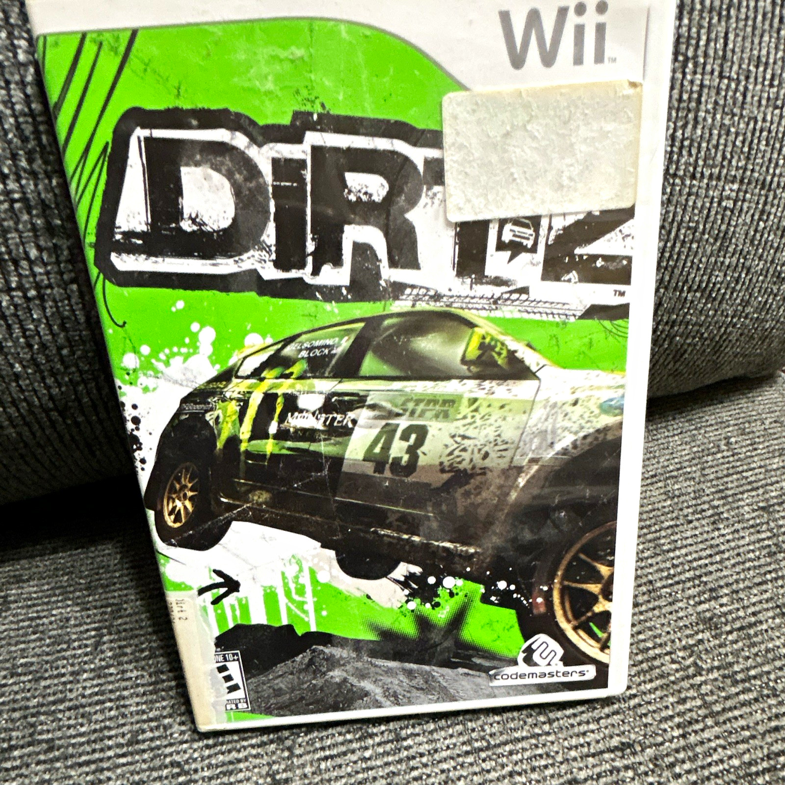 DiRT 2 (Nintendo Wii) Racing Game w/ Case & Manual, E10+ Everyone 10+