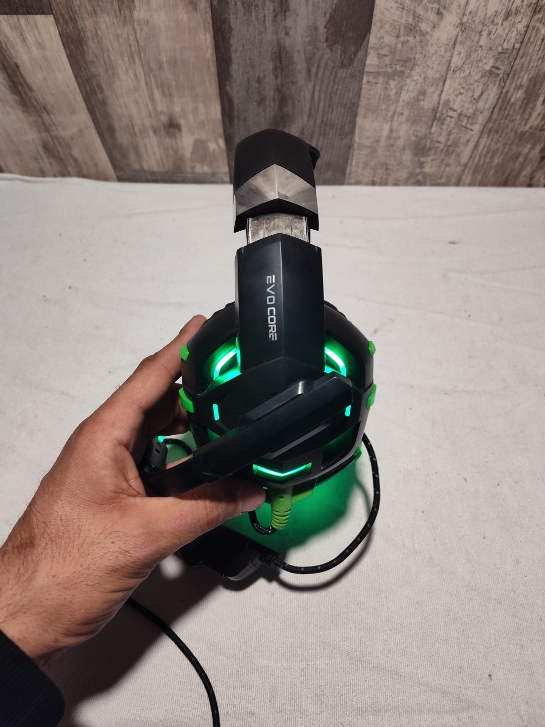 Alpha Elite Advanced Led Gaming Headset Tested And Working