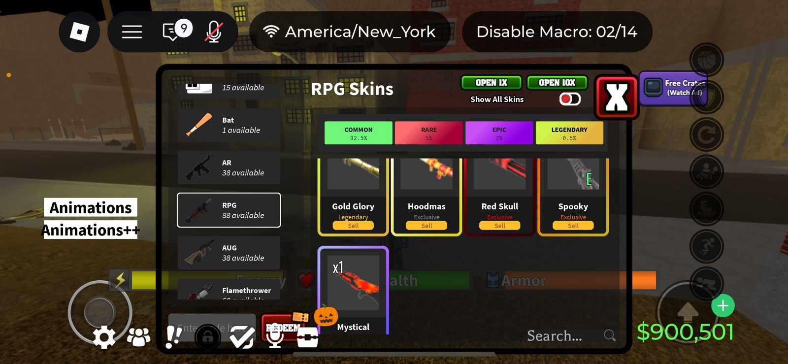 Da Hood Mystical Rpg